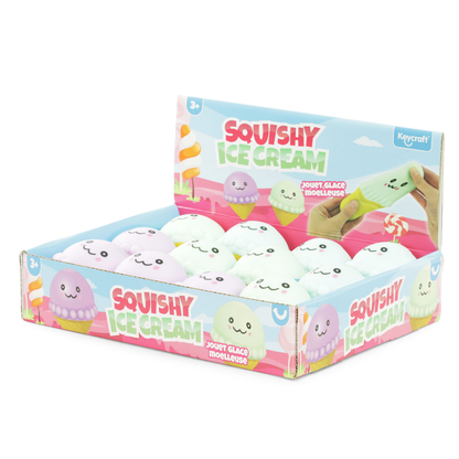 Squishy Sand Filled Ice Cream Cones