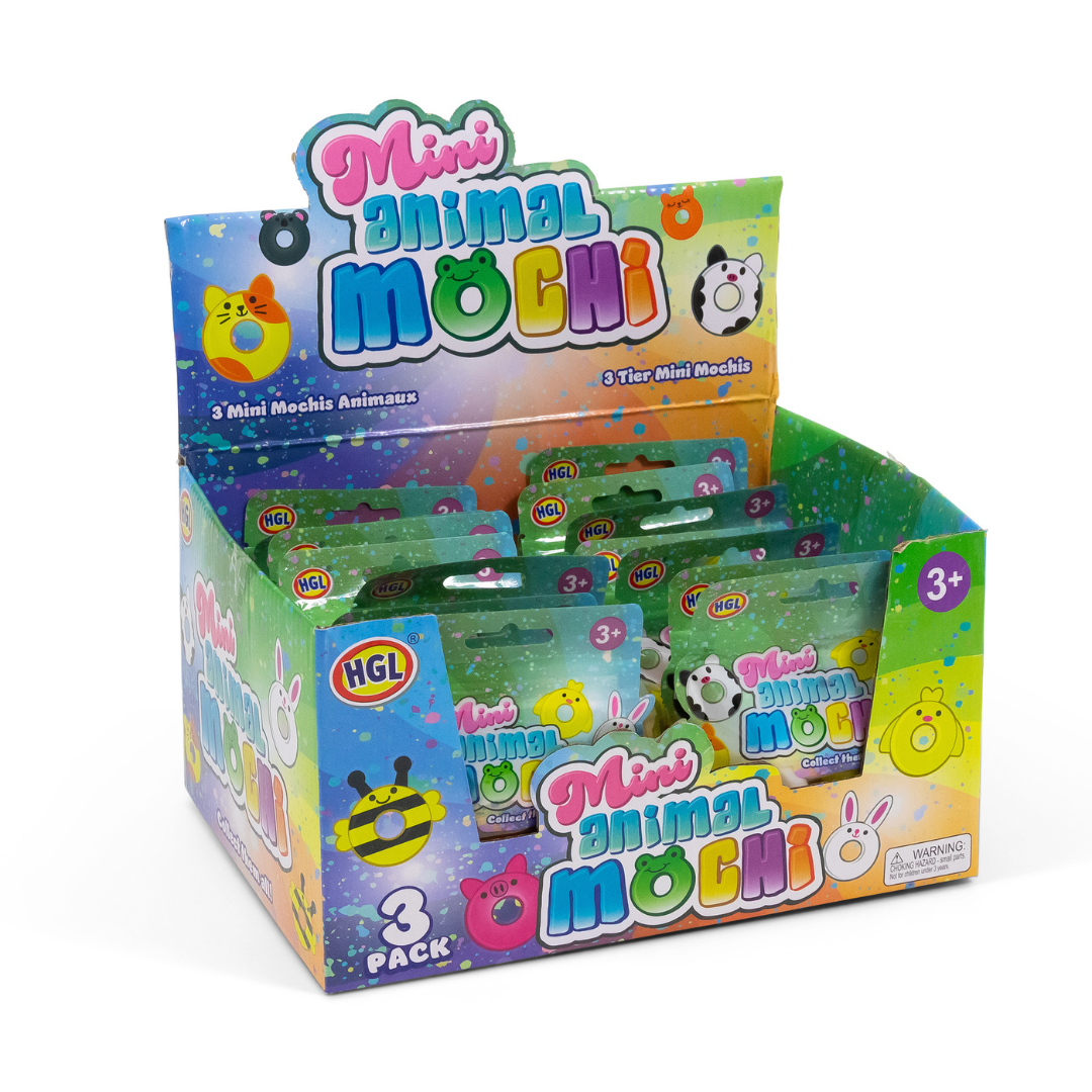 HGL Mini Animal Mochi 3 Pack