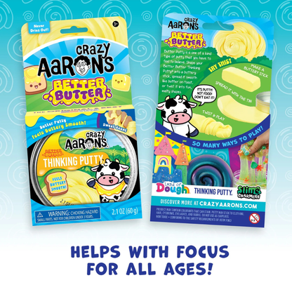 Crazy Aarons Better Butter Thinking Putty PRE-ORDER DUE JULY