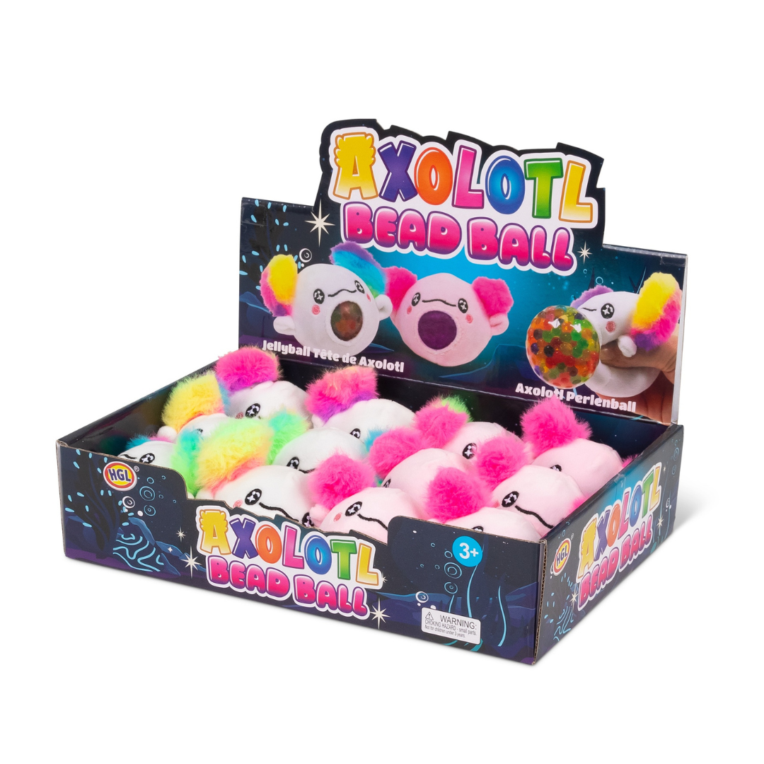 HGL Axolotl Plush Squish Ball