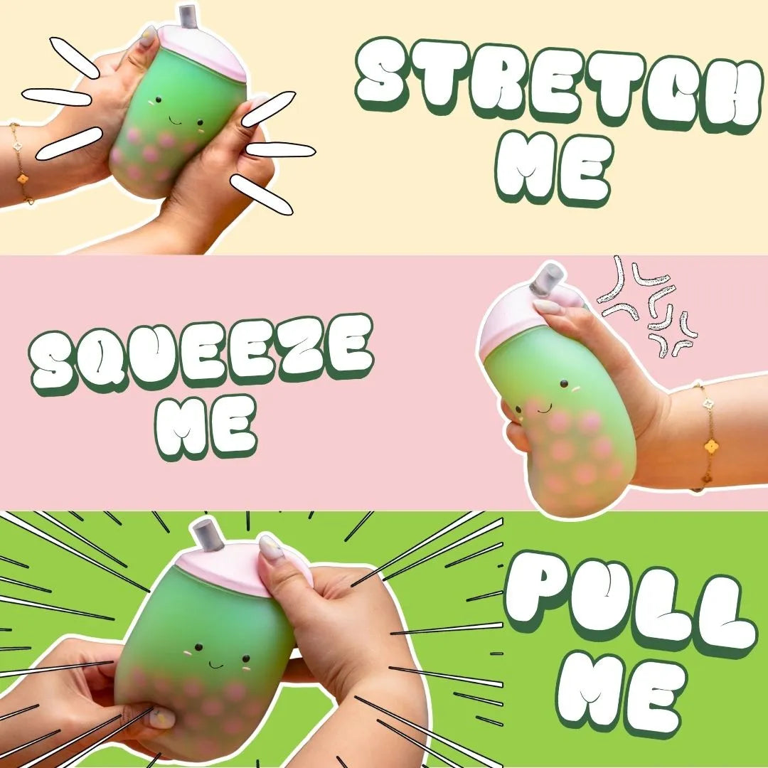 Matcha Squish-Tea Squidgy Stress Toy