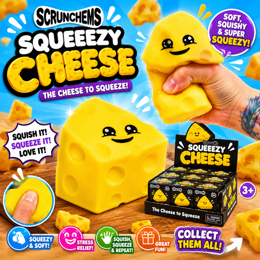 Scrunchems Squeezy Cheese