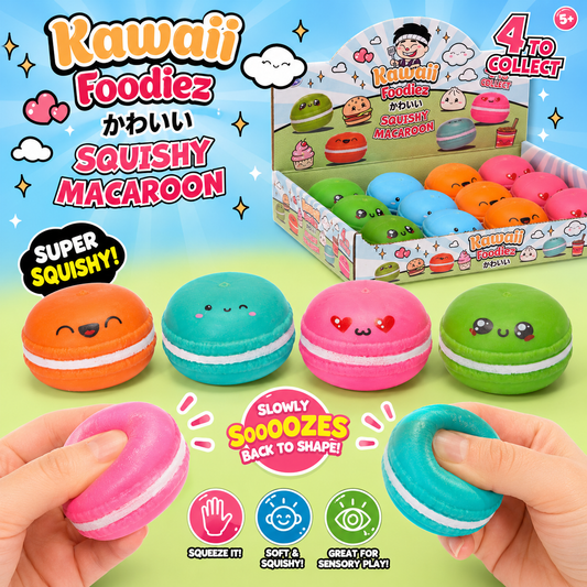 Kawaii Foodiez Squishy Macaroon