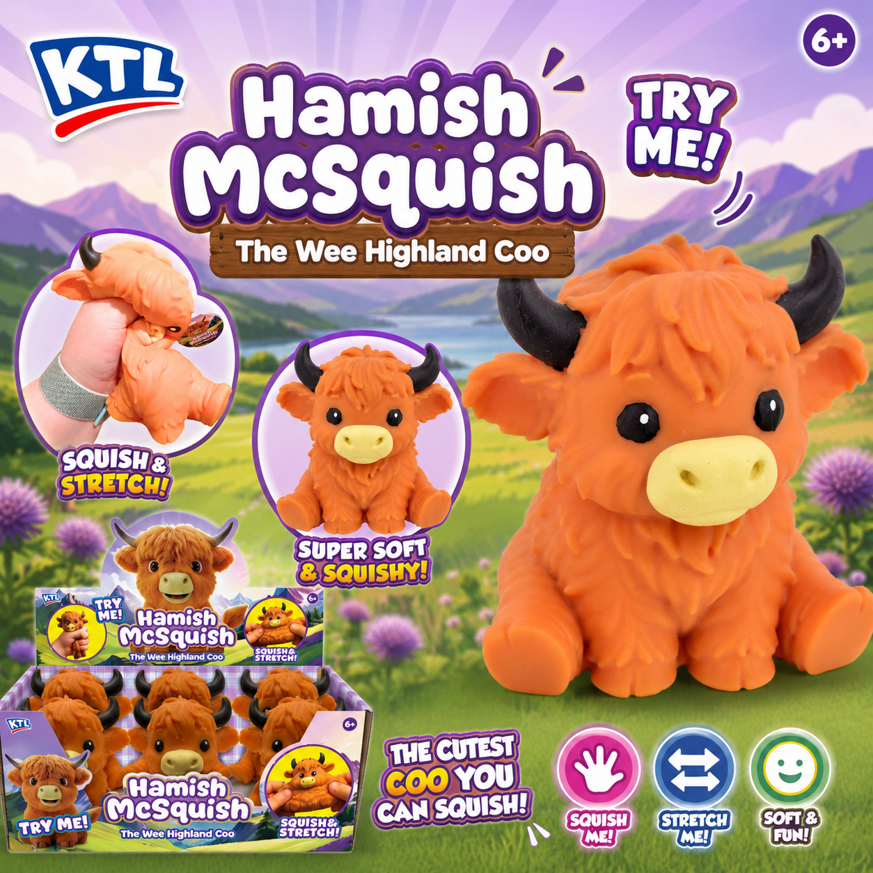 Hamish McSquish Highland Cow