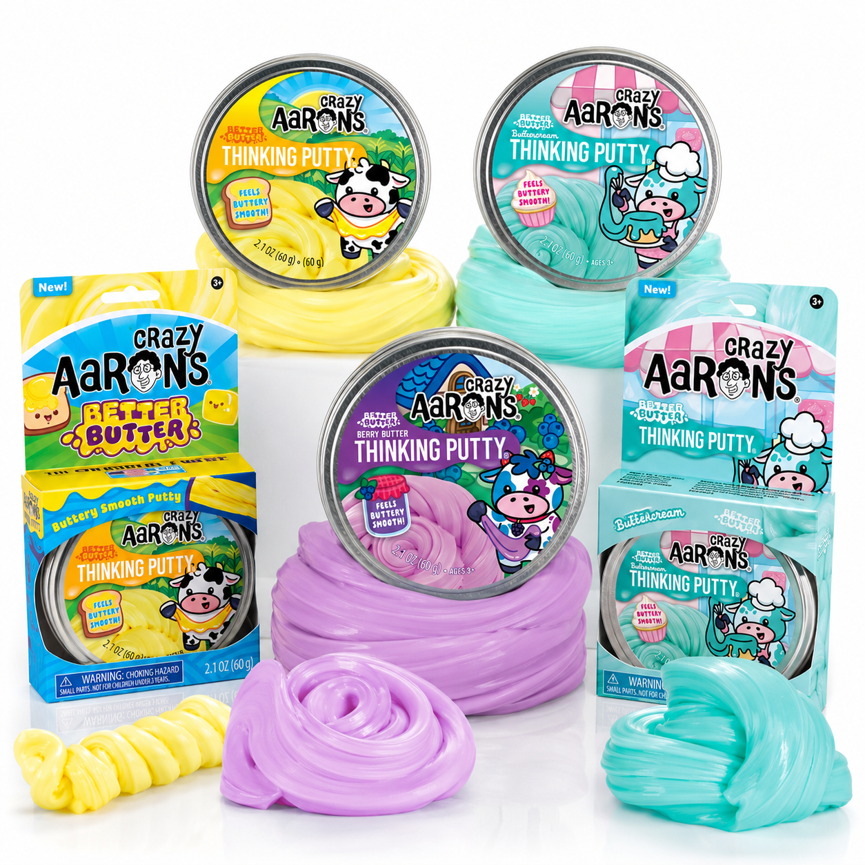 Crazy Aarons Better Butter Thinking Putty PRE-ORDER DUE JULY