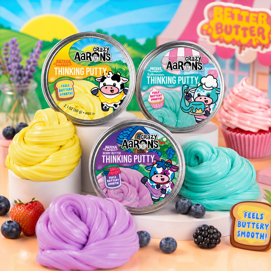 Crazy Aarons Better Butter Thinking Putty PRE-ORDER DUE JULY