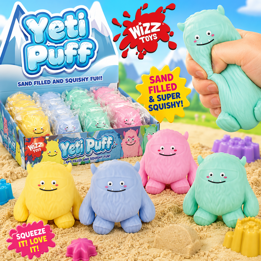 Stretchy Sand Filled Yeti