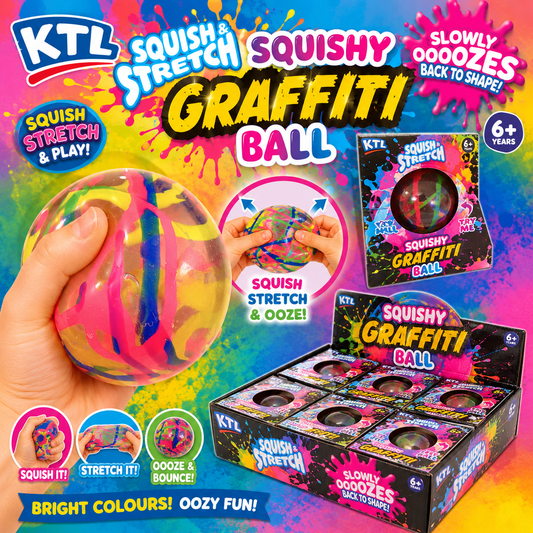 Squishy Graffiti Ball