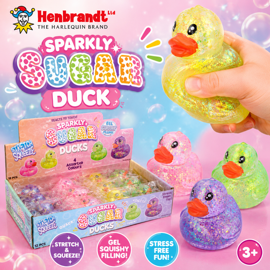 Sparkly Sugar Duck Squishy