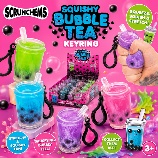 Scrunchems Bubble Tea Keychain