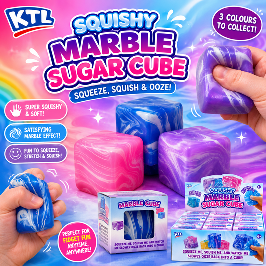 Squishy Marble Sugar Cube