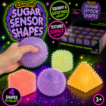 Scrunchems Sensory Sugar Shapes