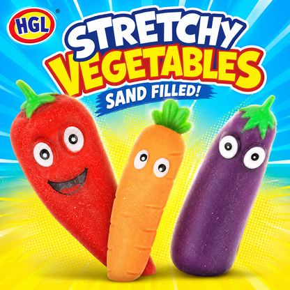 Stretchy Sand Filled Vegetable Squish