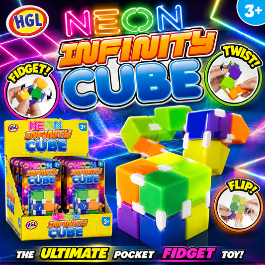 Neon Infinity Cube