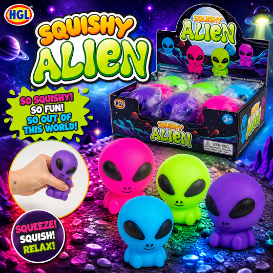 Squishy Foam Filled Alien