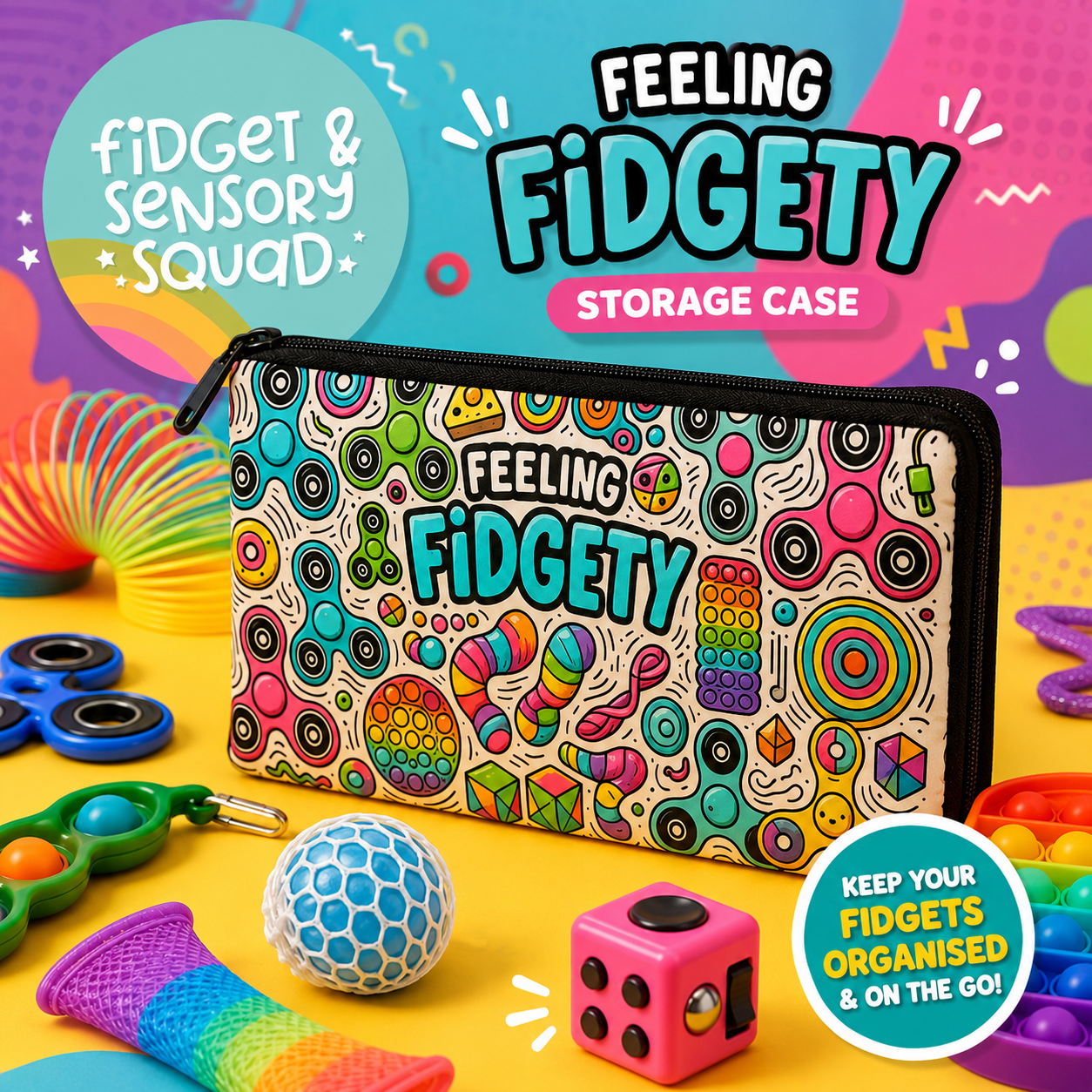 Feeling Fidgety - Fidget Storage Case