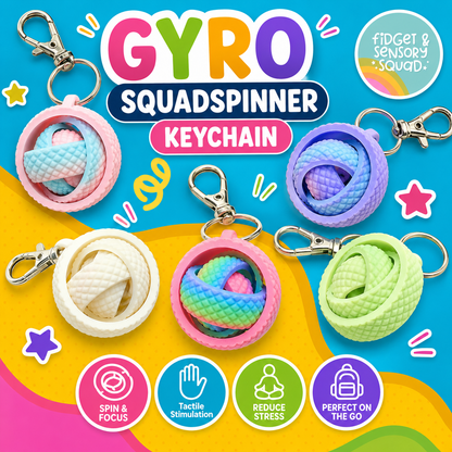Gyro SquadSpinner Keychain