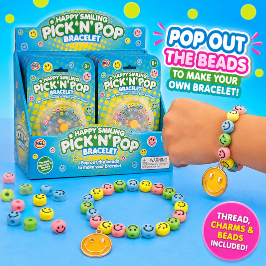 Pick N Pop Bracelet - Happy Faces