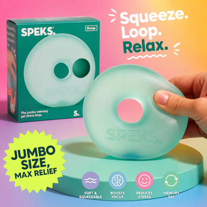 Speks Jumbo Loop Memory Gel Stress Ball