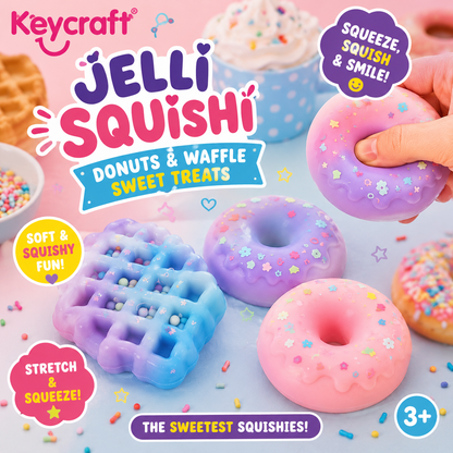 Jelli Squishi Donuts & Waffle Sweet Treats