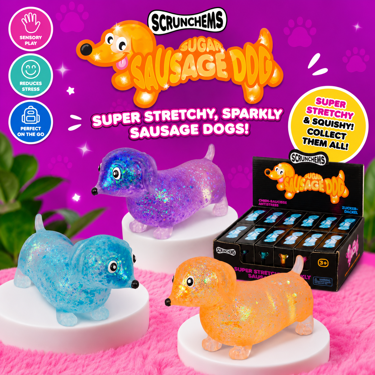 Scrunchems Sugar Sausage Dog