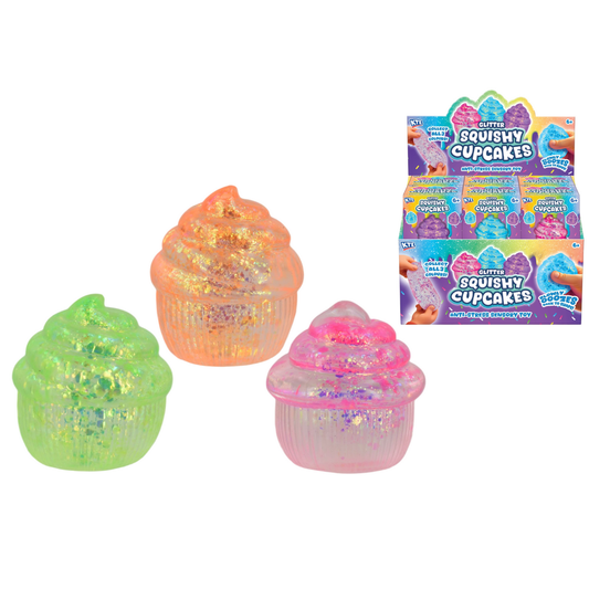 KTL Squishy Glitter Cupcakes