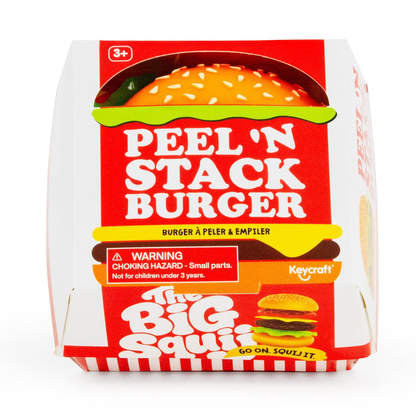 The Big Squij Peel & Stack Burger