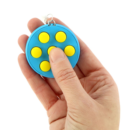 Popping Clicker Fidget Keyring