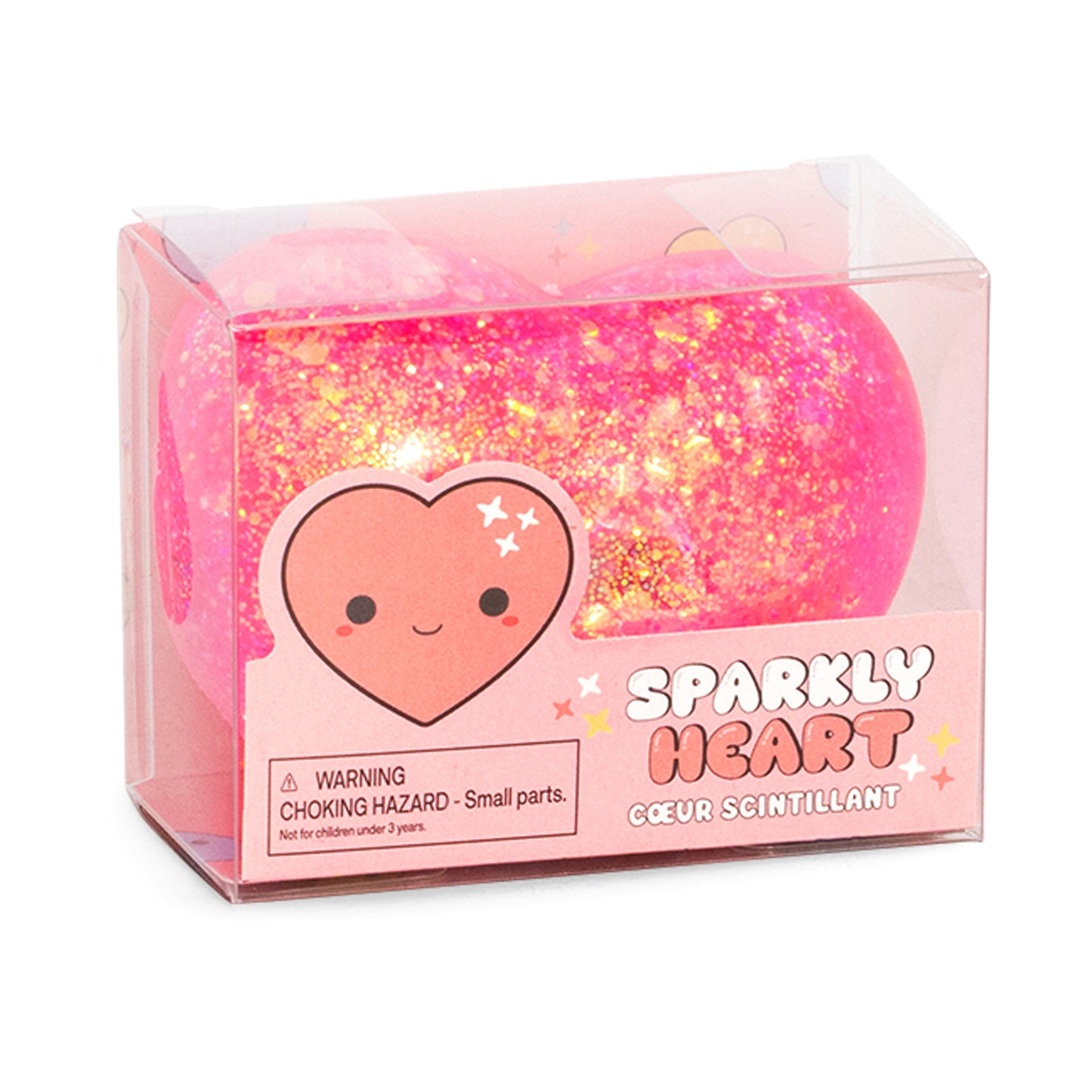 Keycraft Sparkly Squishy Heart