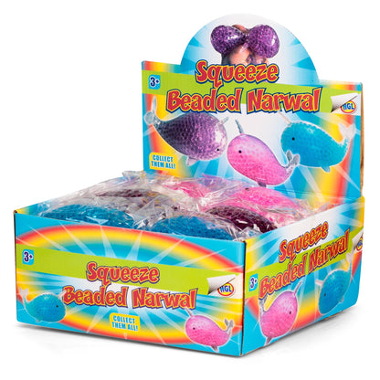 Squeezy Beaded Narwal