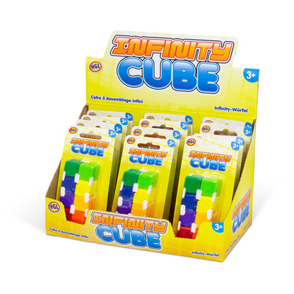 Neon Infinity Cube