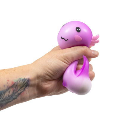 Squishy Foam Filled Axolotl Sensory Toy