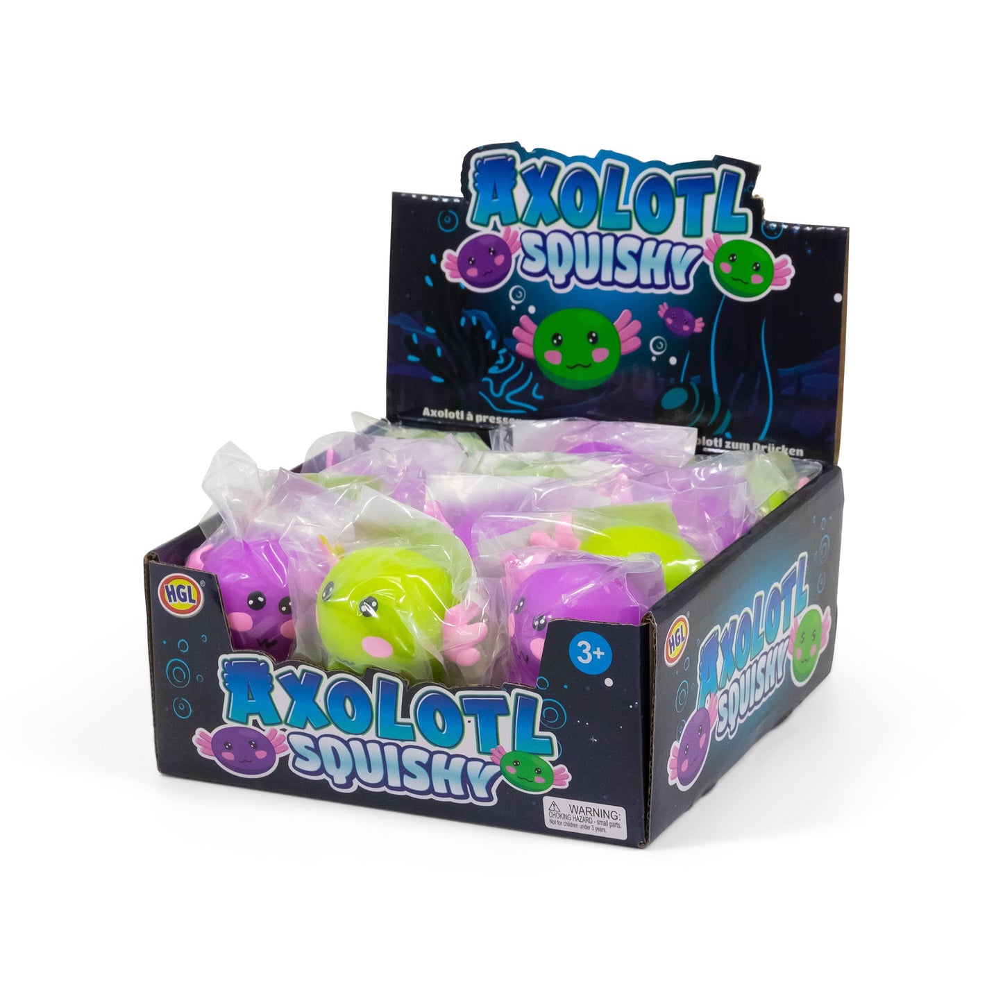 Squishy Foam Filled Axolotl Sensory Toy