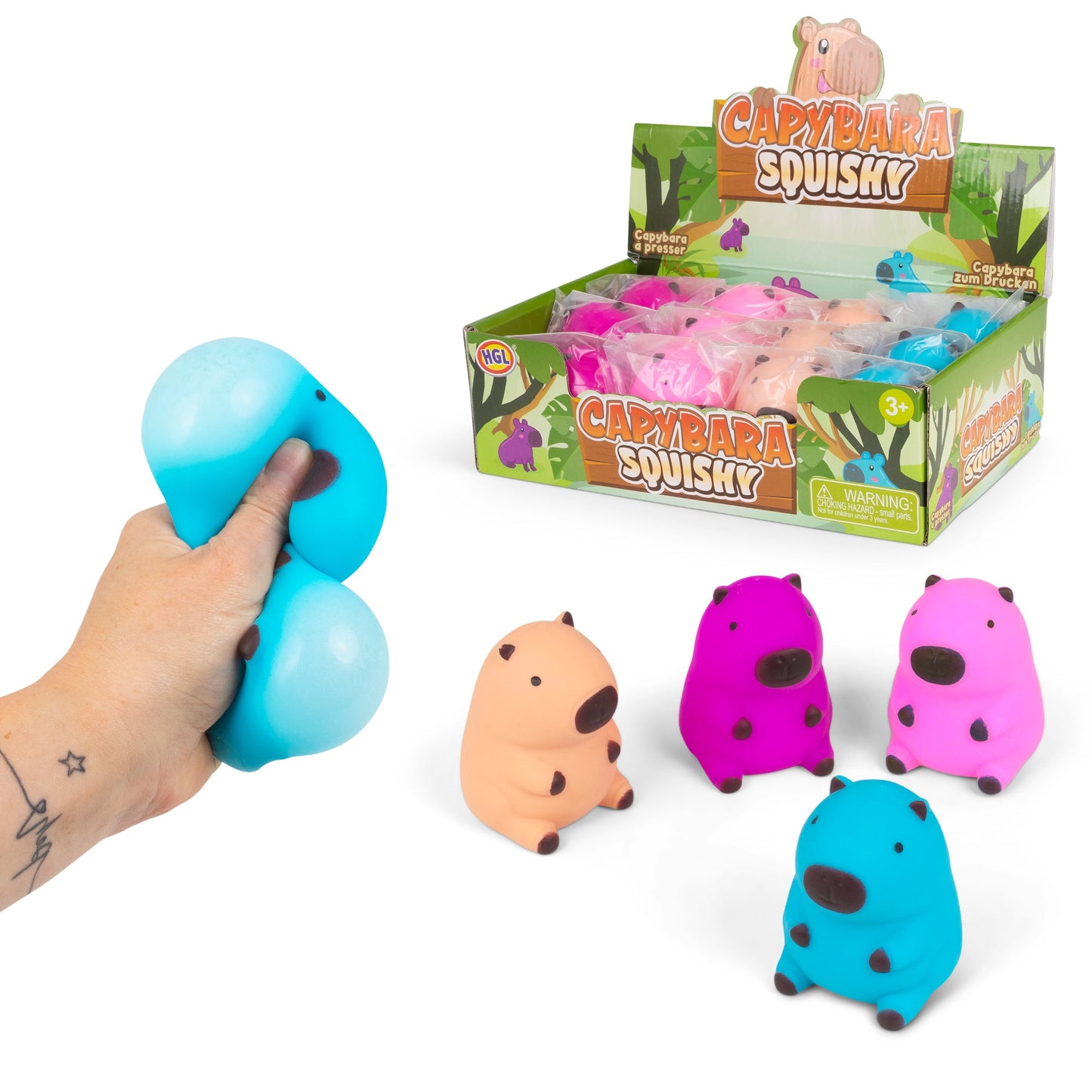 Squishy Foam Filled Capybara Sensory Toy