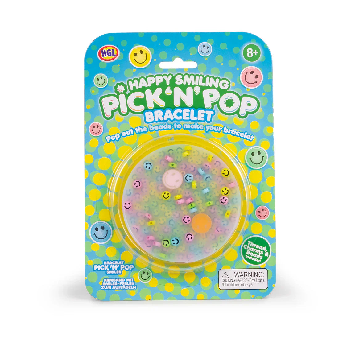 Pick N Pop Bracelet - Happy Faces