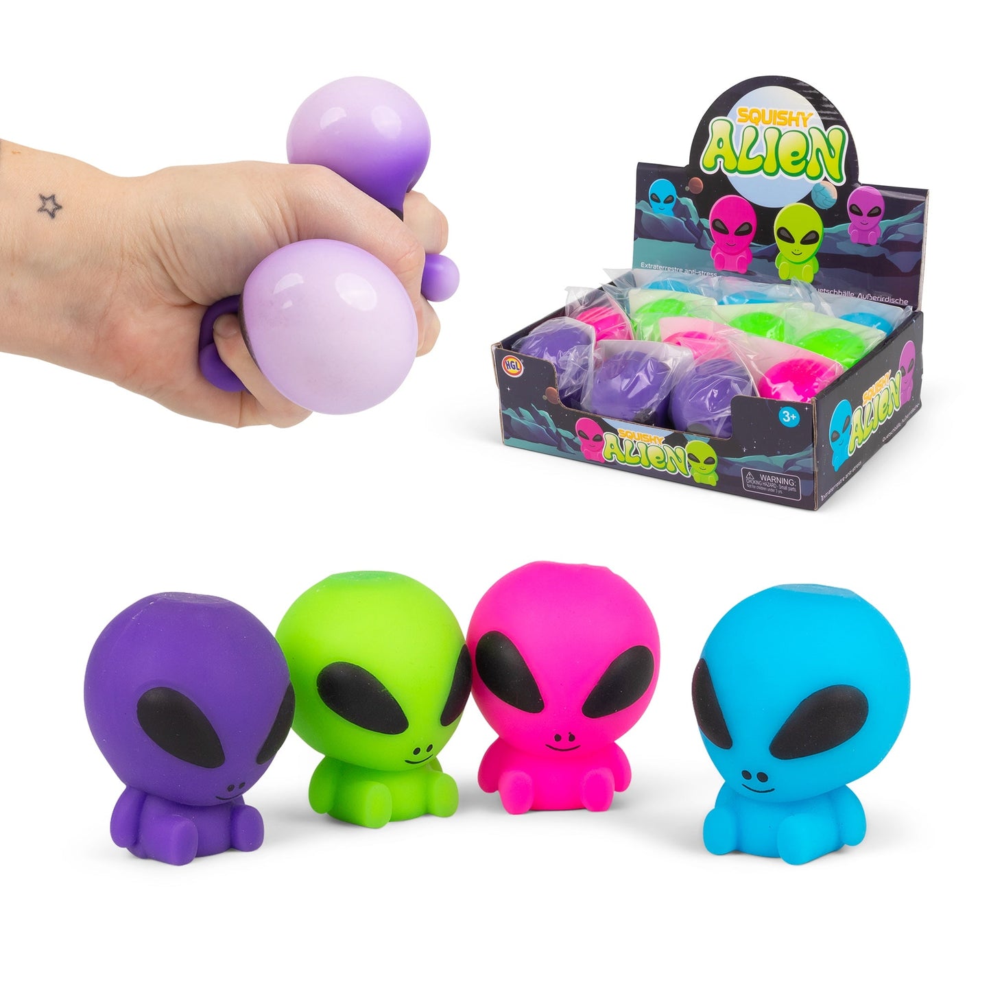 Squishy Foam Filled Alien