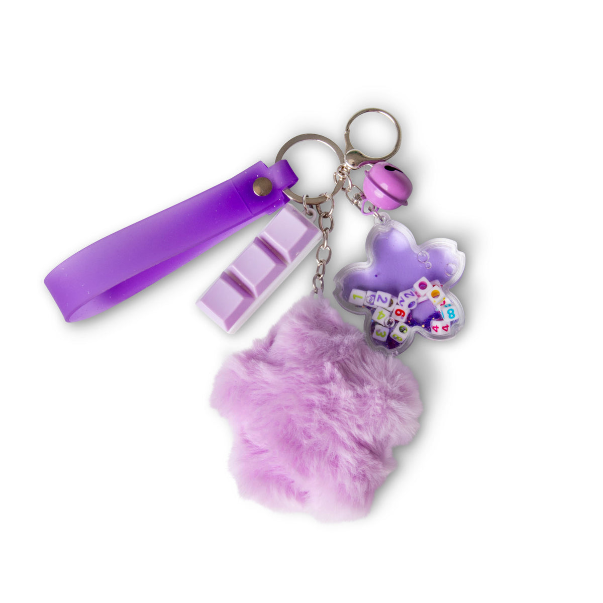 HGL Fluffy Fidget Keychain