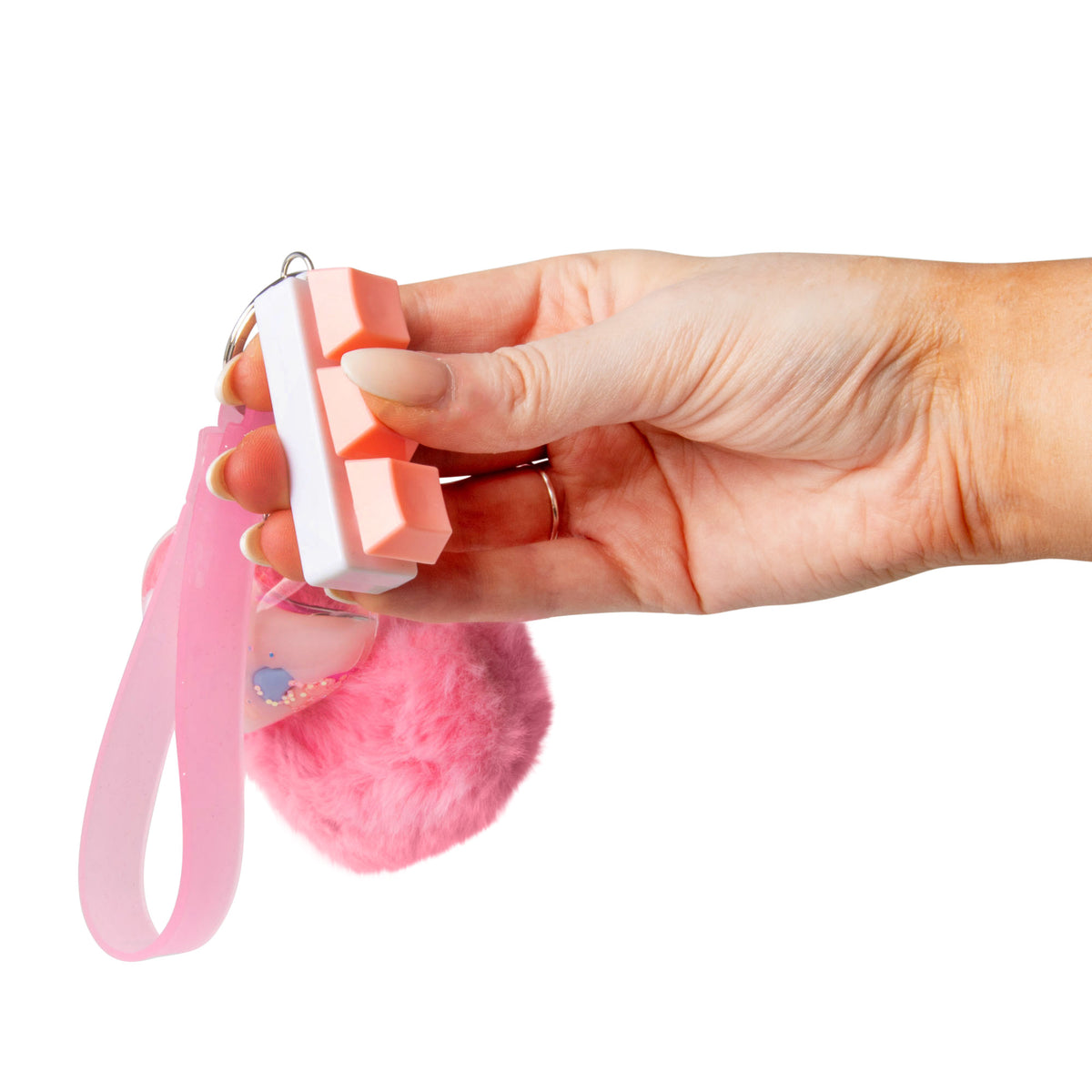 HGL Fluffy Fidget Keychain