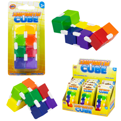 Neon Infinity Cube