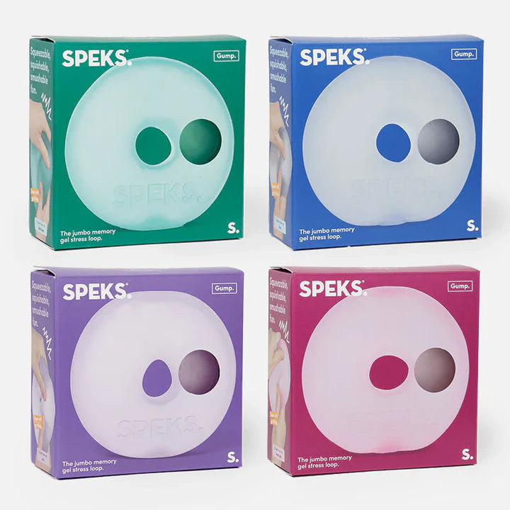Speks Jumbo Loop Memory Gel Stress Ball